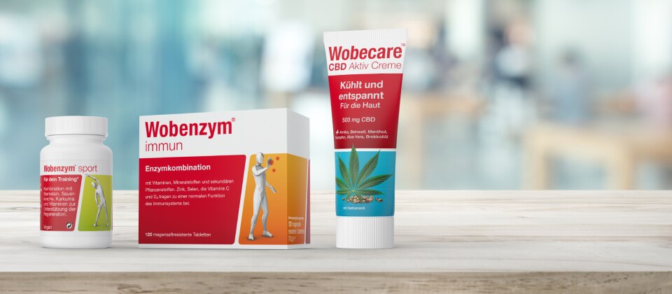 Wobenzym Produktpalette